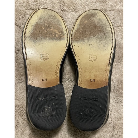 Giorgio Brutini Tassel Slip On Loafers Size 12 Dress Shoes Woven Black Bartell - Picture 7 of 10